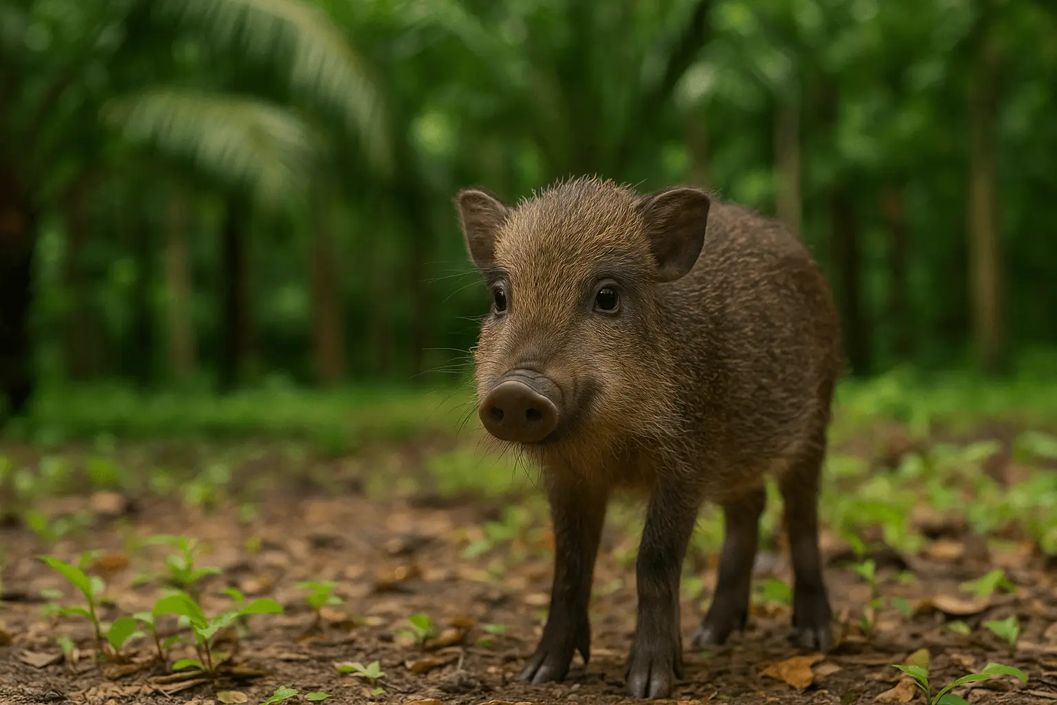 Cute Wild Boar aka Babi Hutan